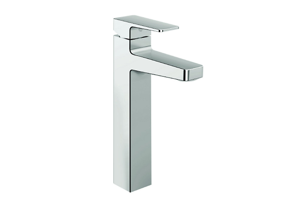 Kohler - Hone  Single-control Tall Basin Faucet With Drain In Polished Chrome